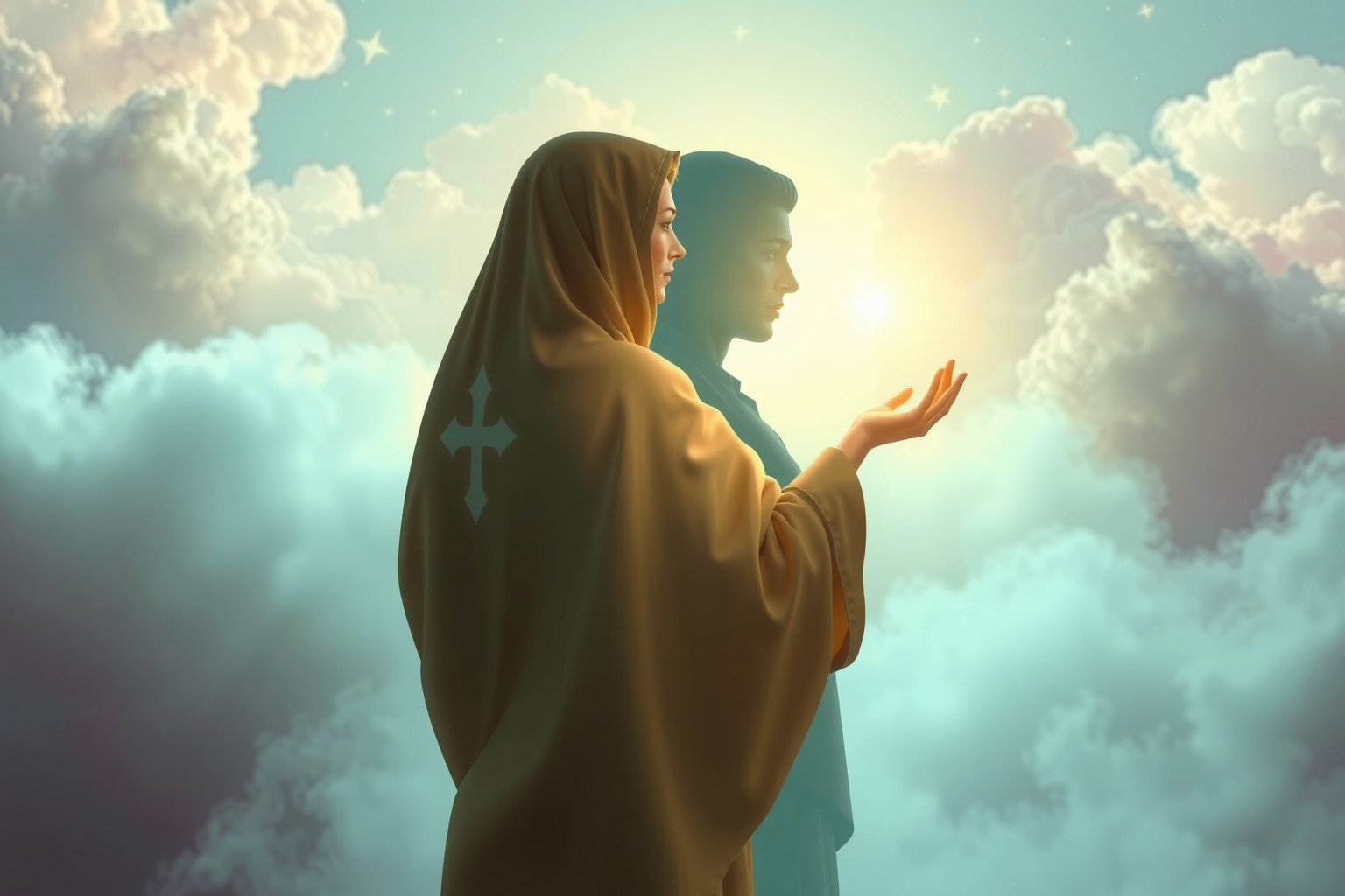 Sognare un frate domenicano simboleggia guida spirituale e protezione.