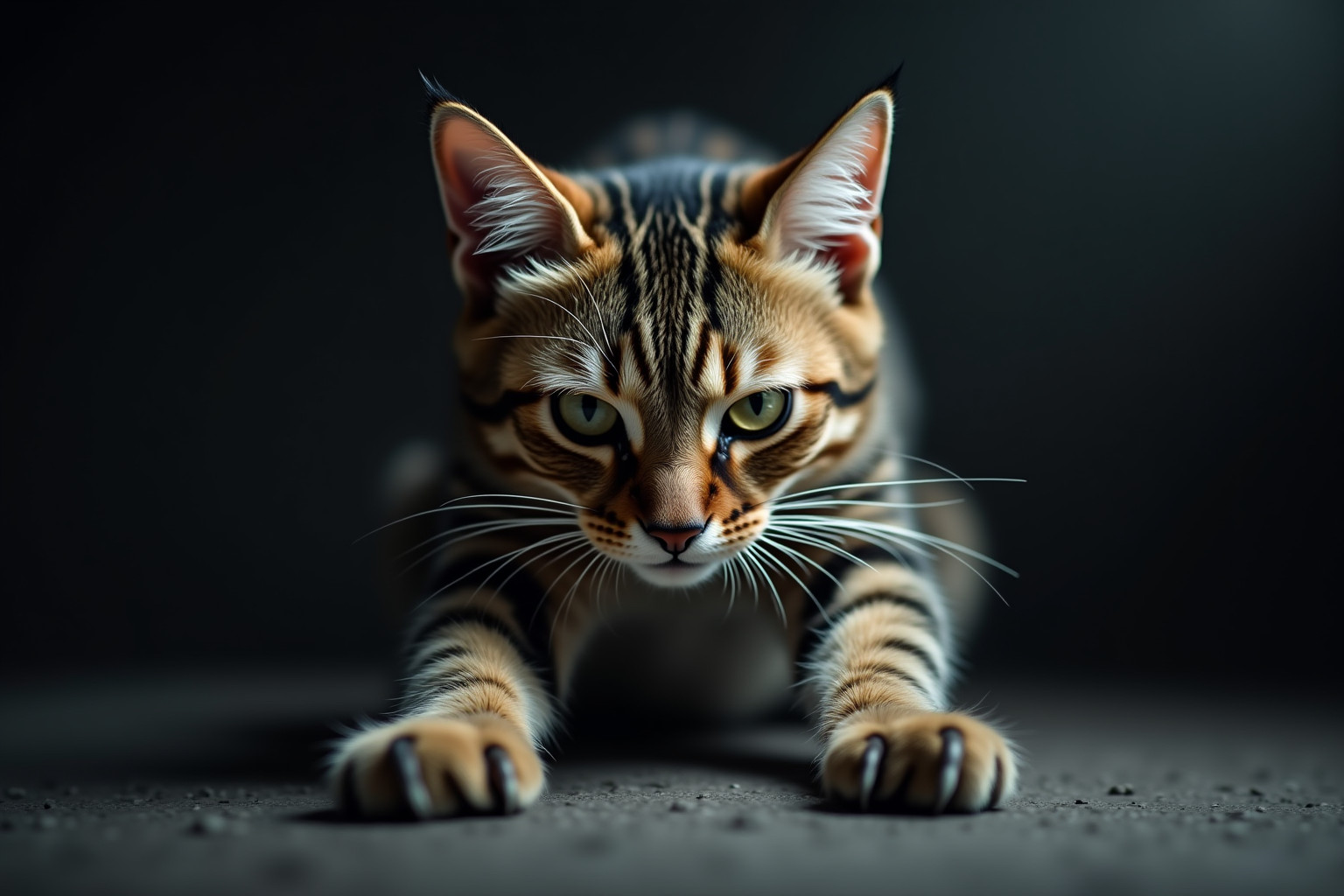 Sognare un gatto che graffia rivela aggressività nascosta e difesa.