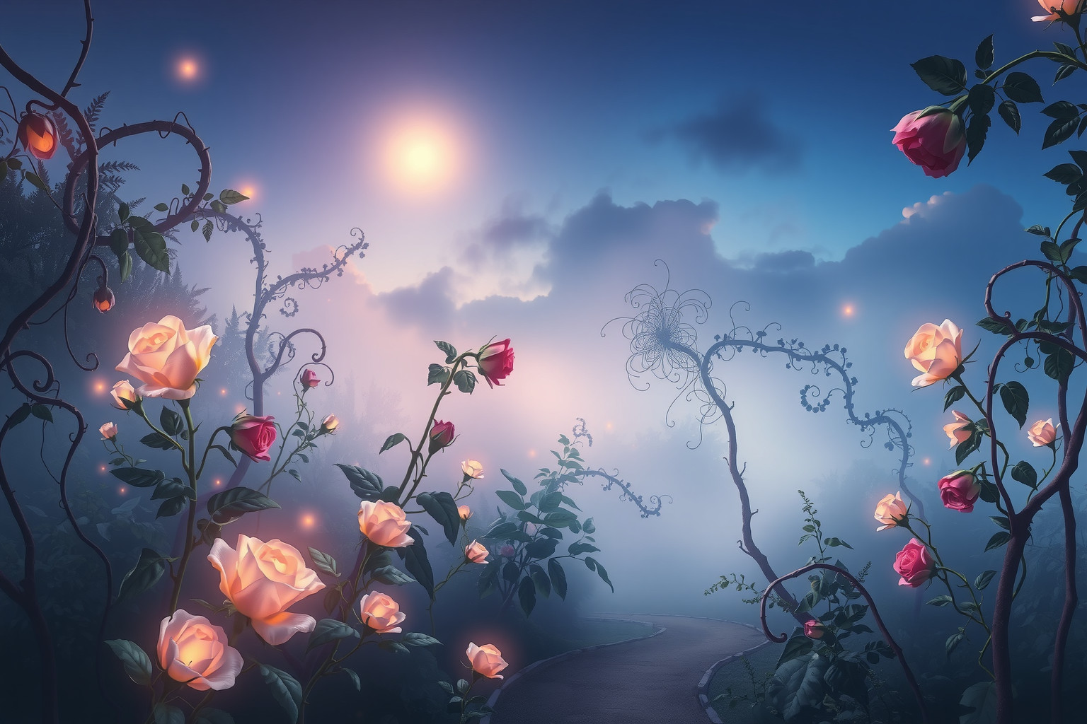 Sognare un giardino di rose nascosto simboleggia segreti dell’anima.