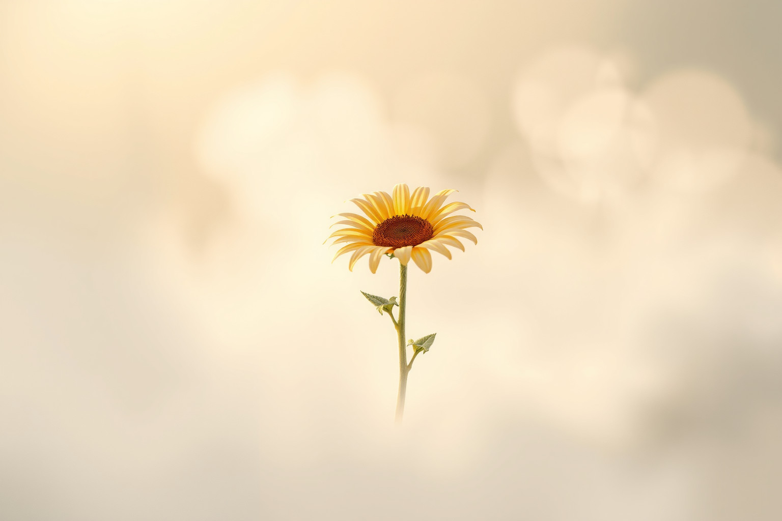 Sognare un girasole nano simboleggia umiltà e gioia semplice.