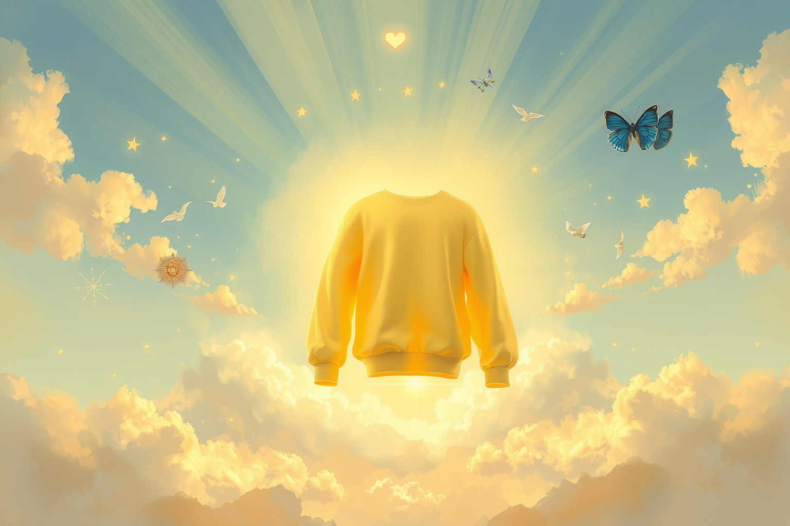 Sognare un maglione giallo simboleggia gioia e positività interiore.