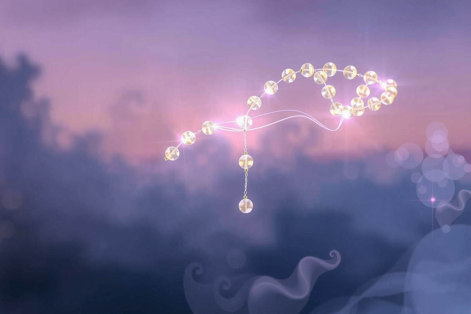 Sognare un rosario ricorrente indica guida spirituale e protezione divina.