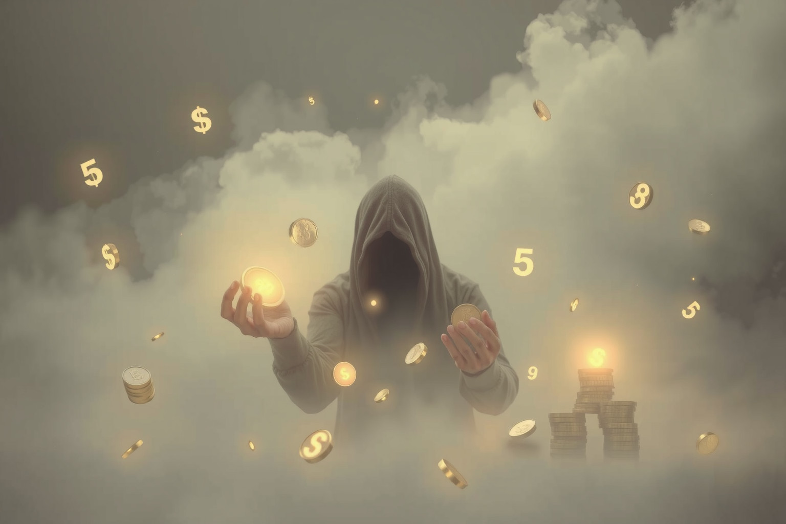 Sognare il taccagno riflette paura di perdita e insicurezza finanziaria.