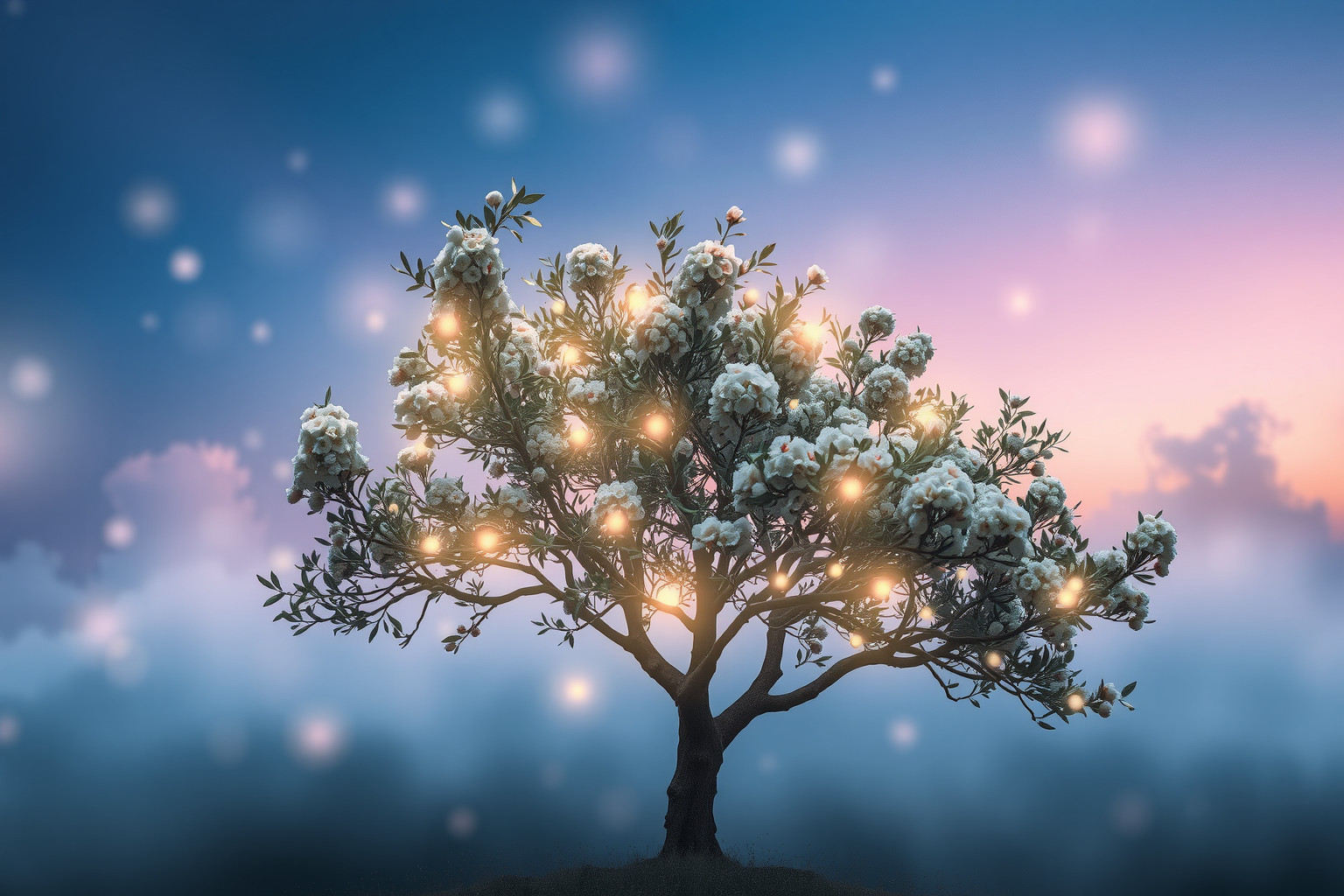 Sognare un ulivo in fiore simboleggia pace e prosperità imminente.