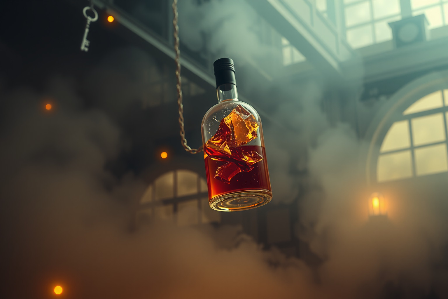 Sognare whisky simboleggia potenziale nascosto e tentazioni imminenti.