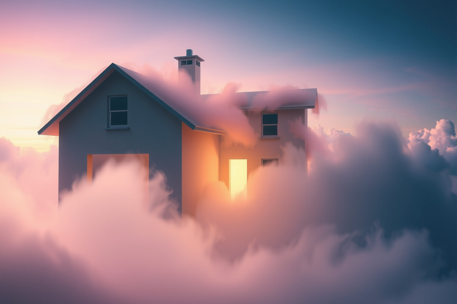 Sognare una casa senza porte simboleggia vulnerabilità e mancanza di confini.