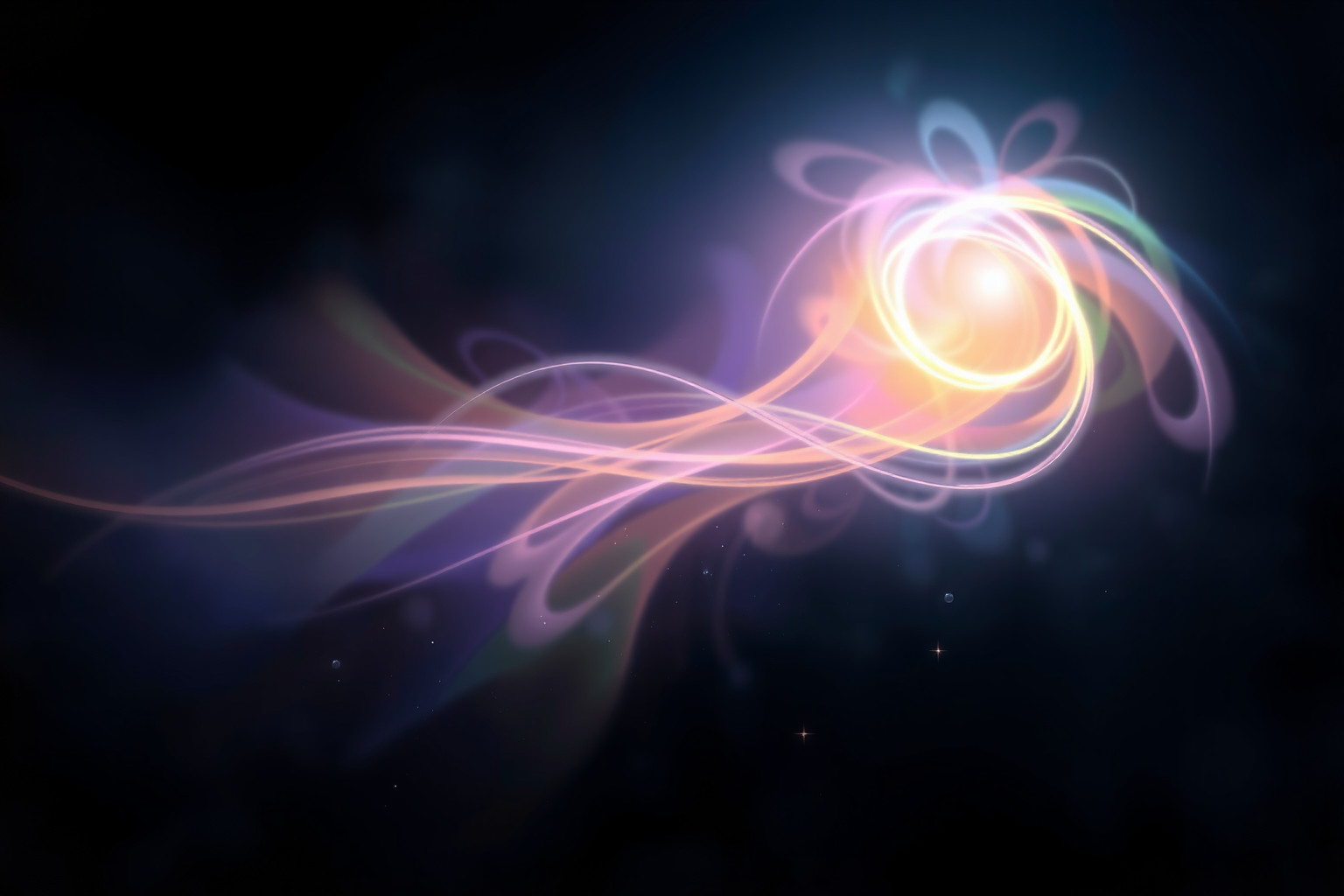 Sognare luci astrali colorate riflette emozioni e stati interiori profondi.