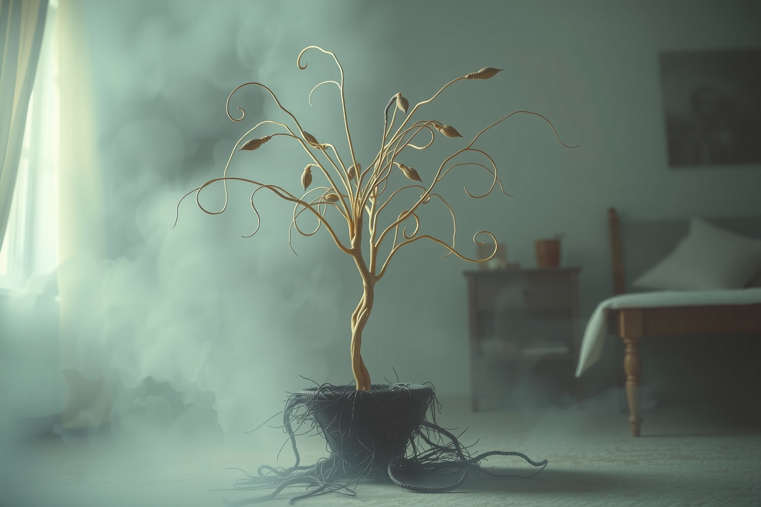 Sognare una mandragola in casa simboleggia potere e protezione.