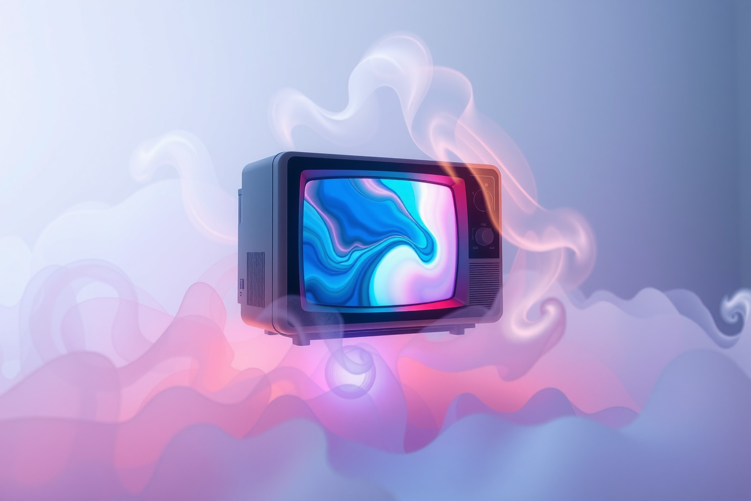Sognare una televisione a colori simboleggia emozioni vive e chiarezza.