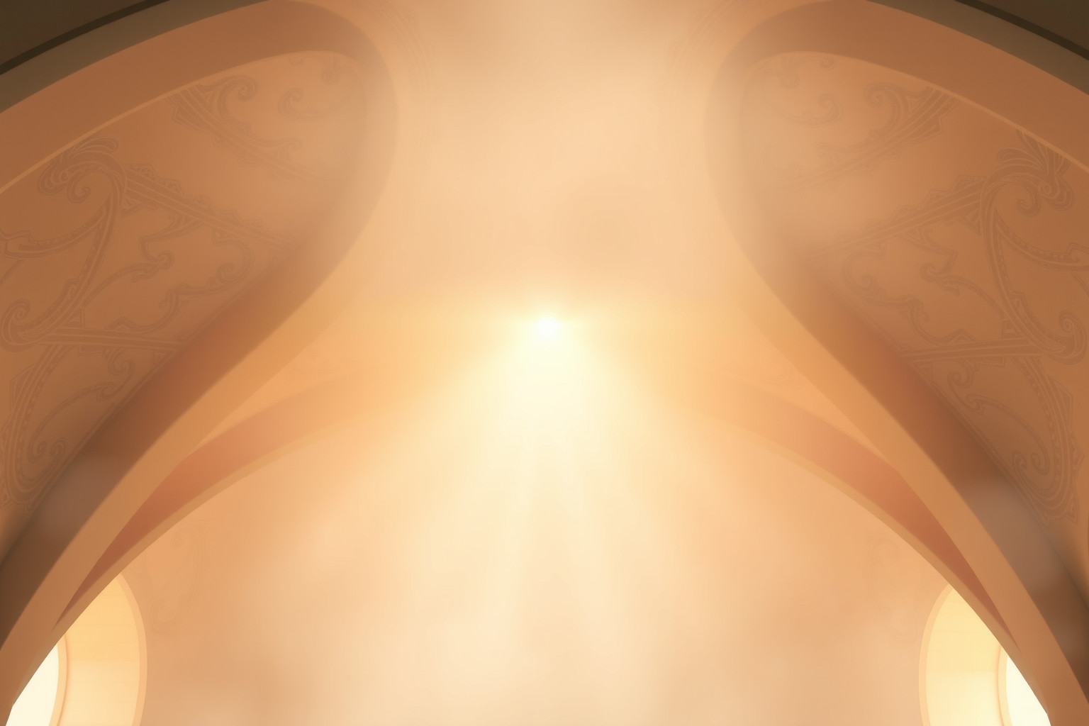 Sognare una volta illuminata simboleggia chiarezza e rivelazione interiore.