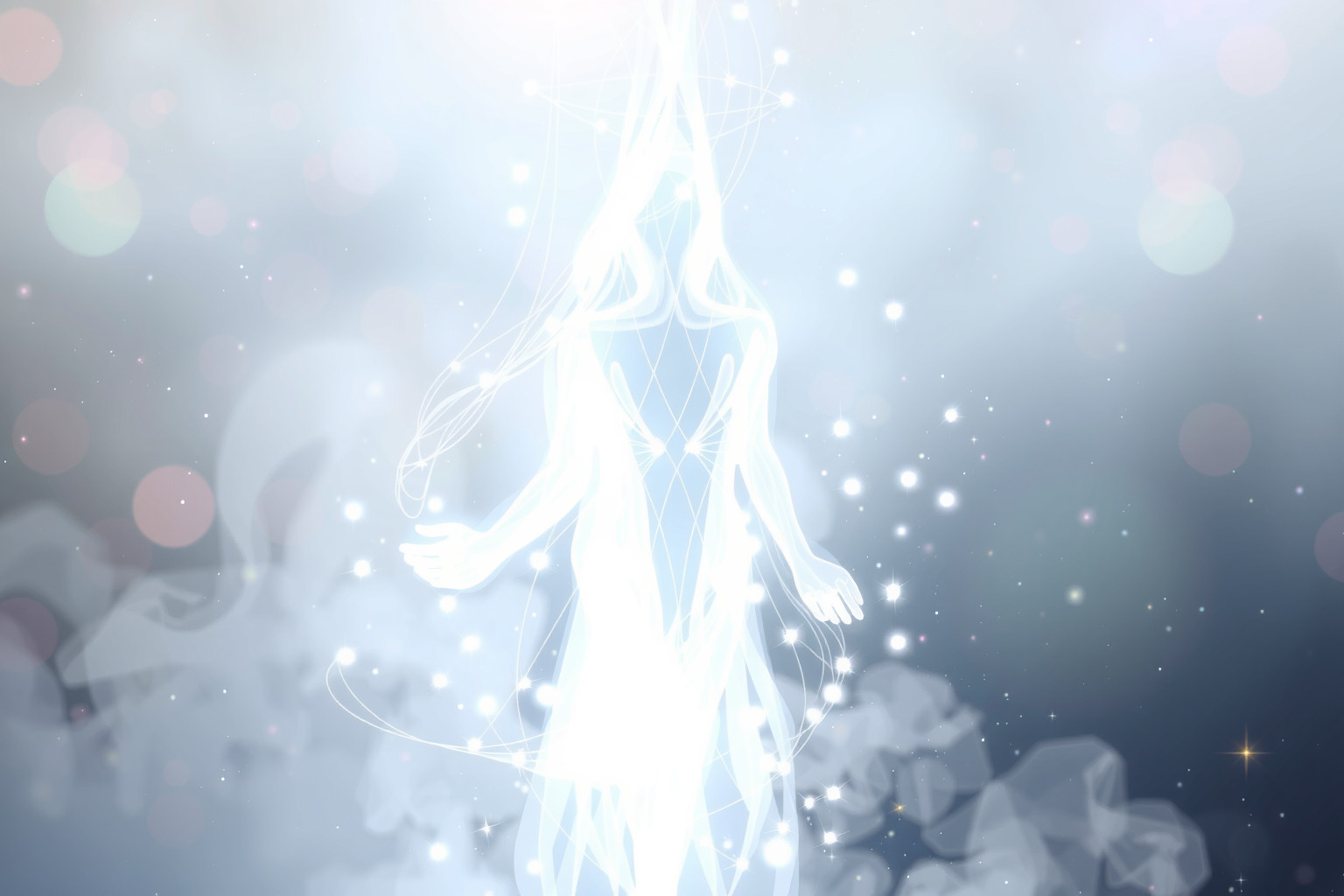 Sognare un'aura bianca simboleggia purezza e protezione spirituale.