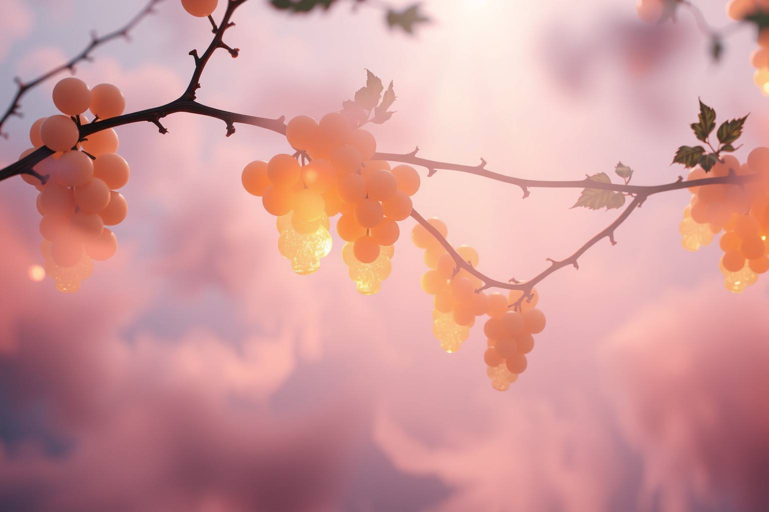 Sognare l'uva simboleggia abbondanza, felicità e prosperità imminente.