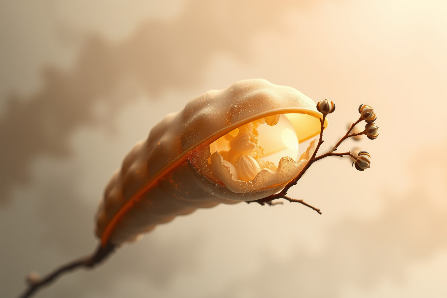 I vermi simboleggiano il ciclo naturale di decomposizione e rinascita.