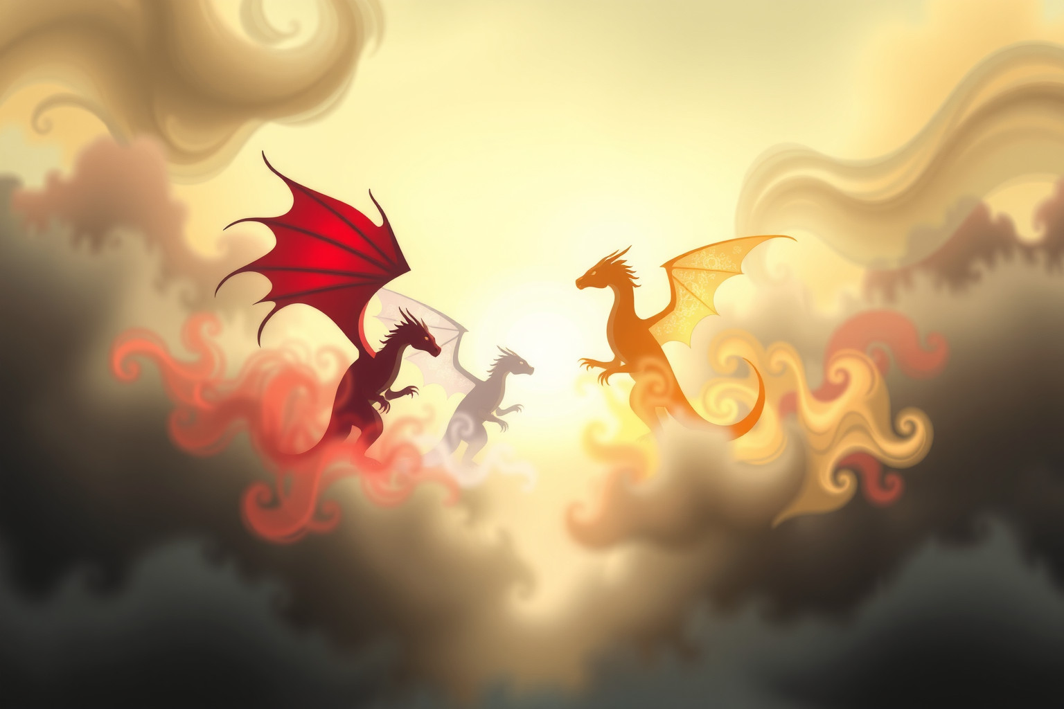 Il dragoniere rosso simboleggia passione e potere interiore.