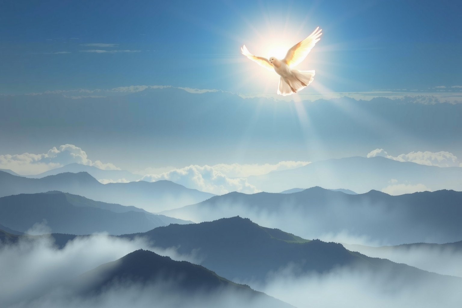 Volare sopra le montagne simboleggia conquiste di grandi sfide personali.