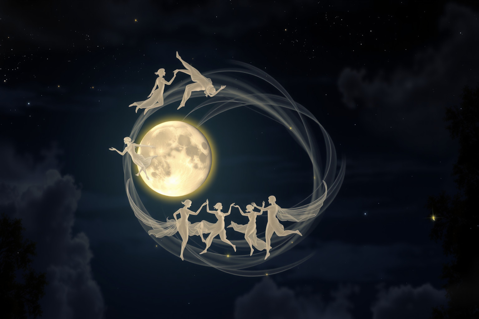 Cinque sogni sulla tredicesima luna rivelano desideri nascosti profondi.