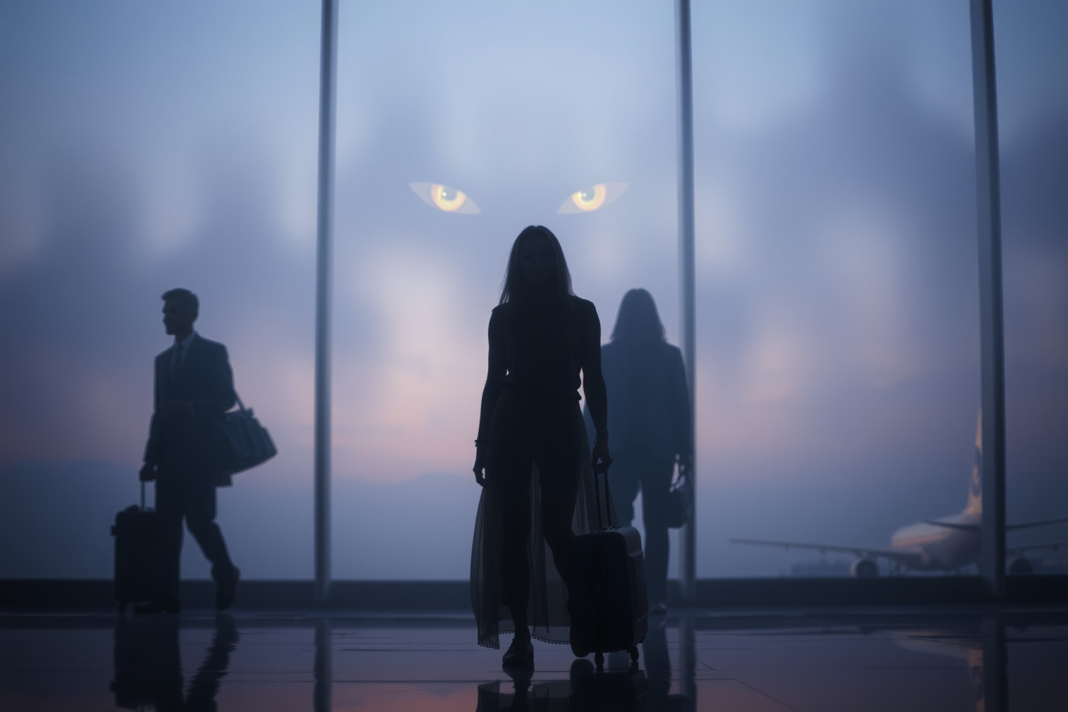 L’aeroporto evoca ansia sociale e paura del giudizio altrui.