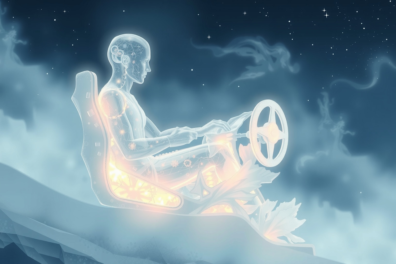 Sognare di congelarsi guidando indica paura di perdere controllo mentale.