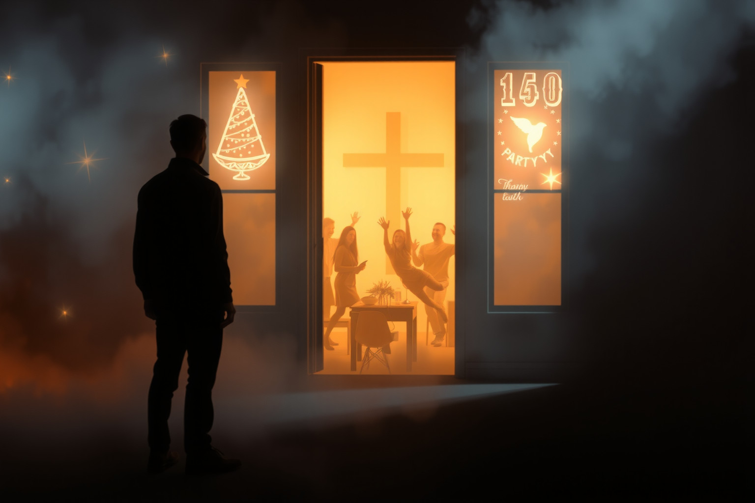 Sognare esclusione dalla festa della chiesa riflette insicurezza sociale.