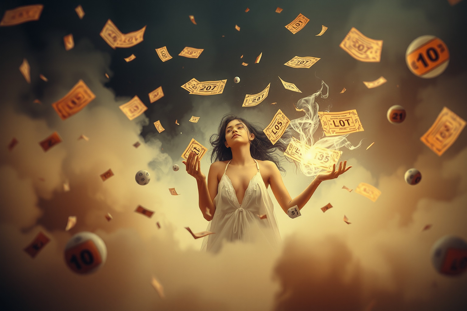 Sognare la lotteria può rivelare ossessione e desideri irrealistici.