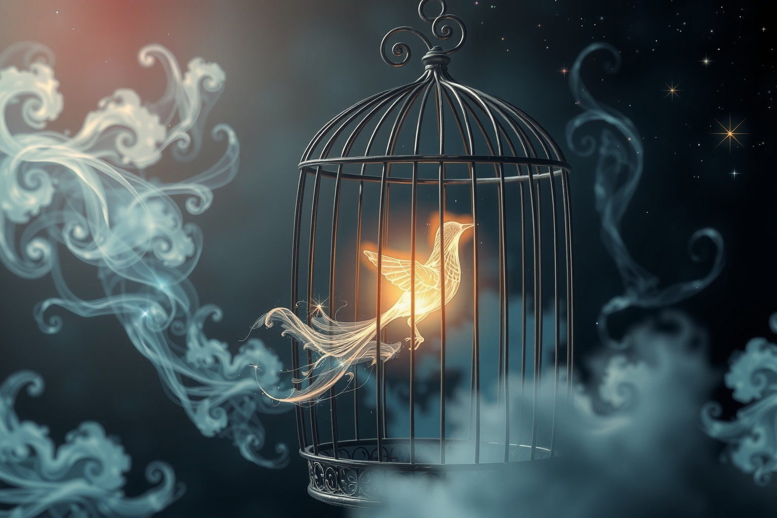 Sognare uccelli liberi simboleggia desiderio di libertà interiore.