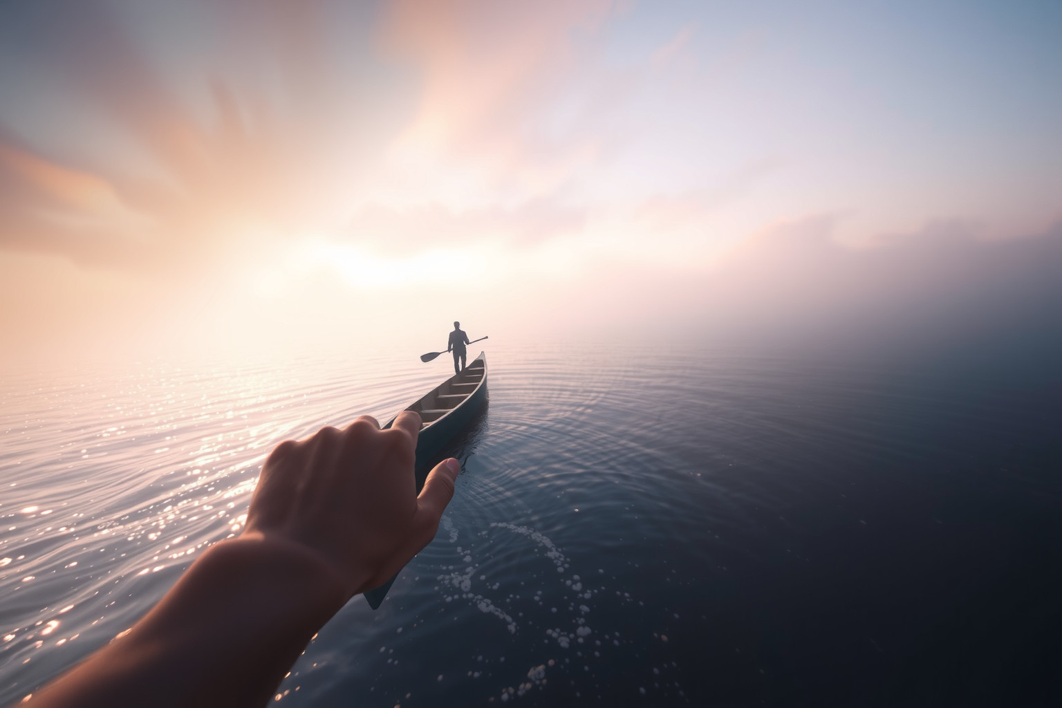 Sognare di perdere la canoa simboleggia perdita di controllo emotivo.
