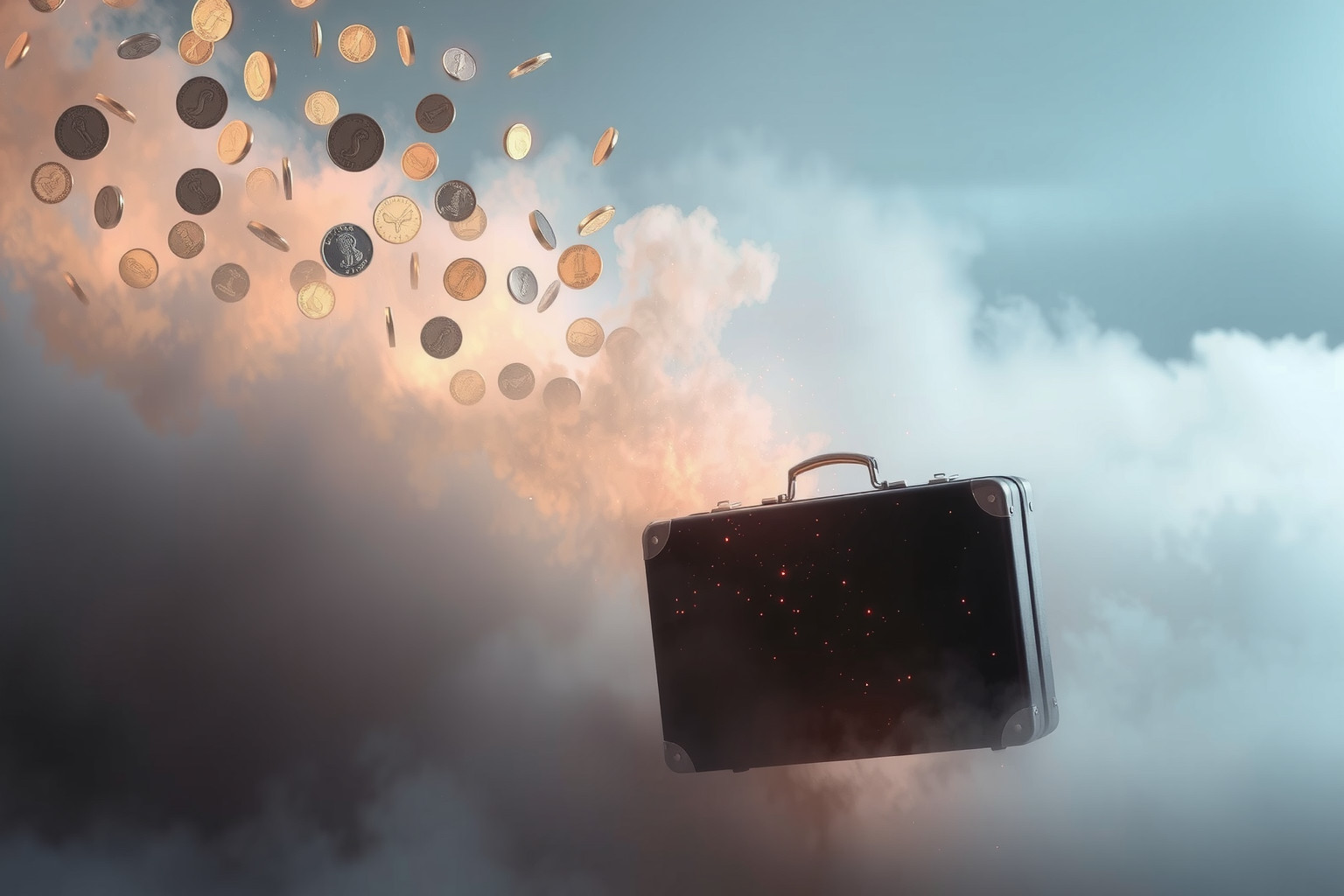 Sognare di perdere soldi per viaggio indica insicurezza e timori futuri.