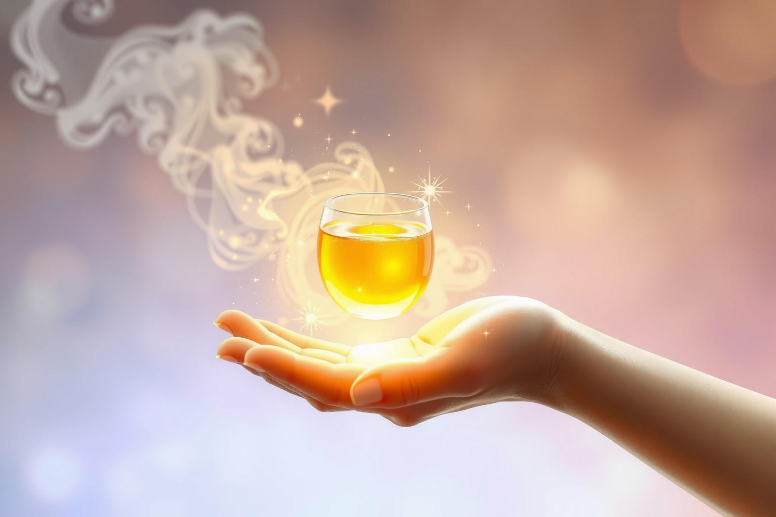 Ricevere nettare in sogno simboleggia doni spirituali e abbondanza.