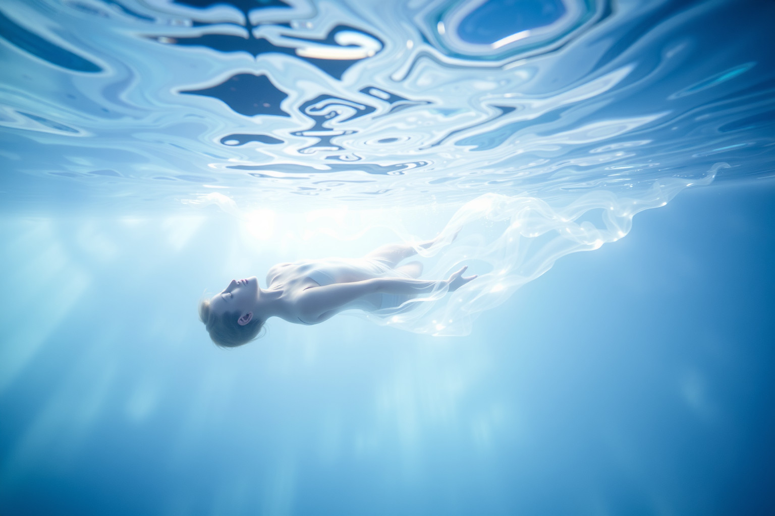 Sognare stordimento sott'acqua riflette ansia e perdita di controllo.