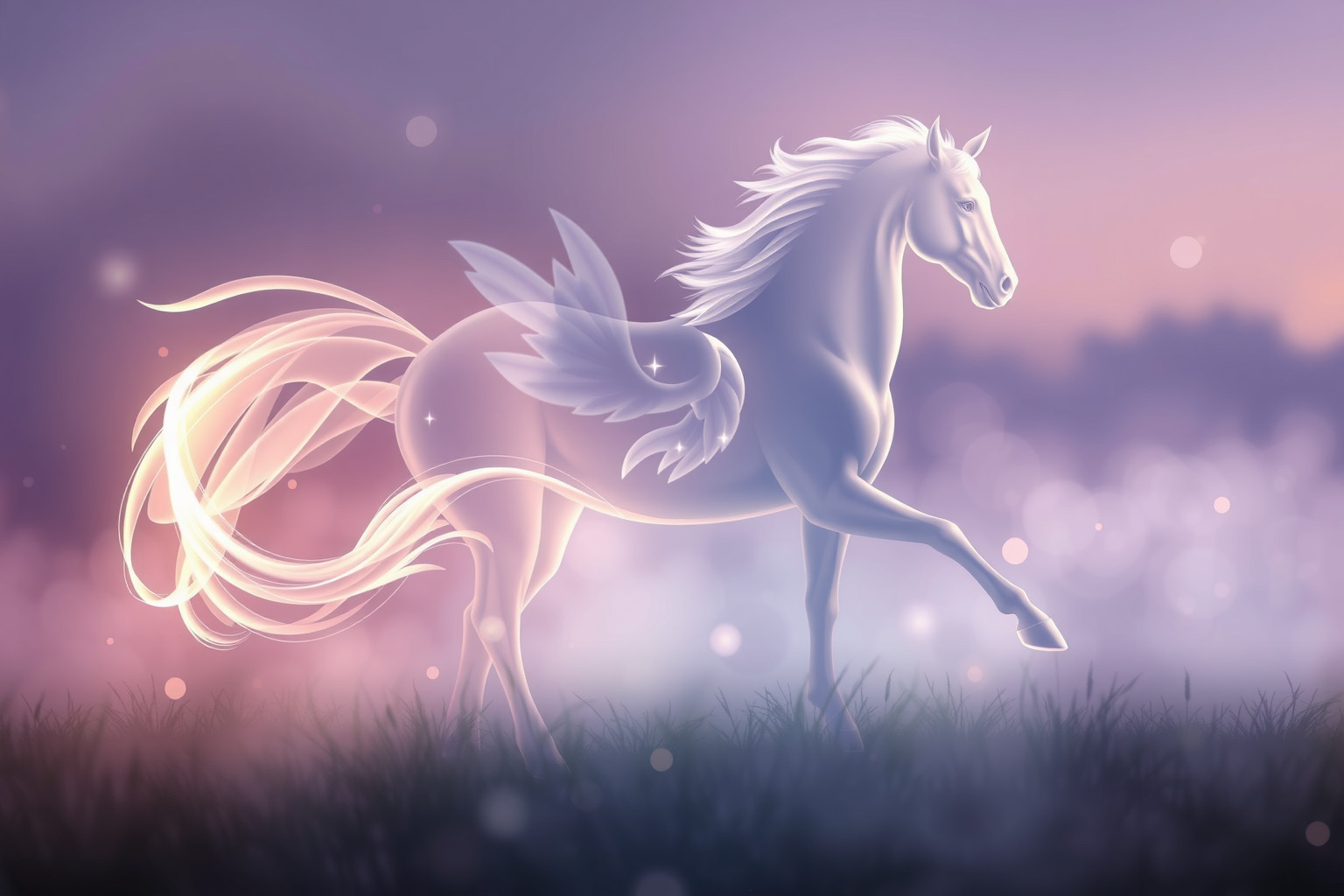Sognare un cavallo che cambia simboleggia evoluzione interiore profonda.