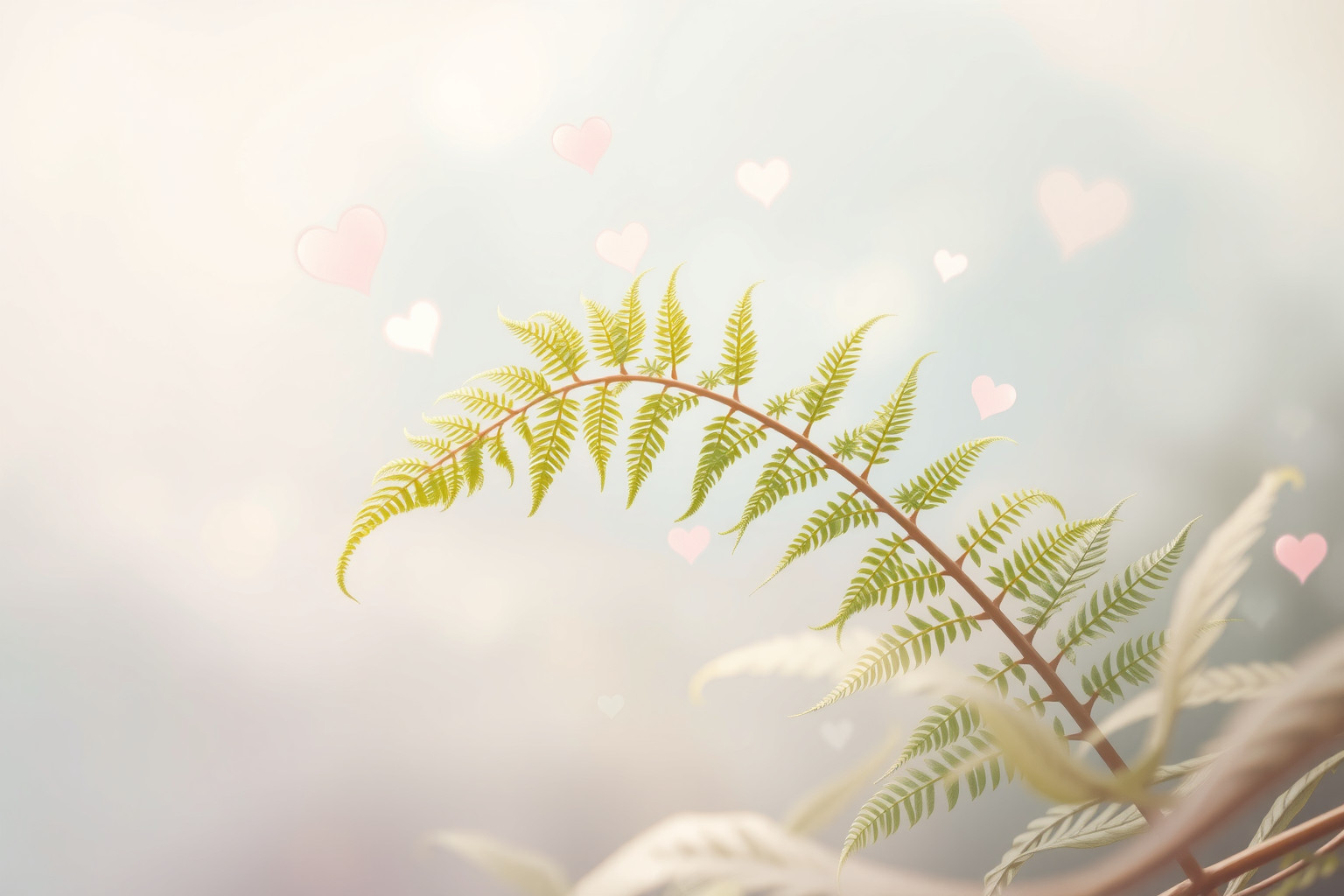 Sognare felci romantiche simboleggia amore nascosto e desideri segreti.
