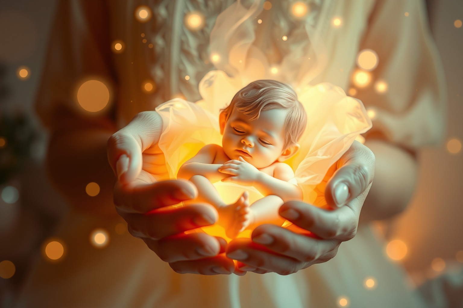 Sognare il figlio piccolo evoca nostalgia e desiderio di protezione intensa.