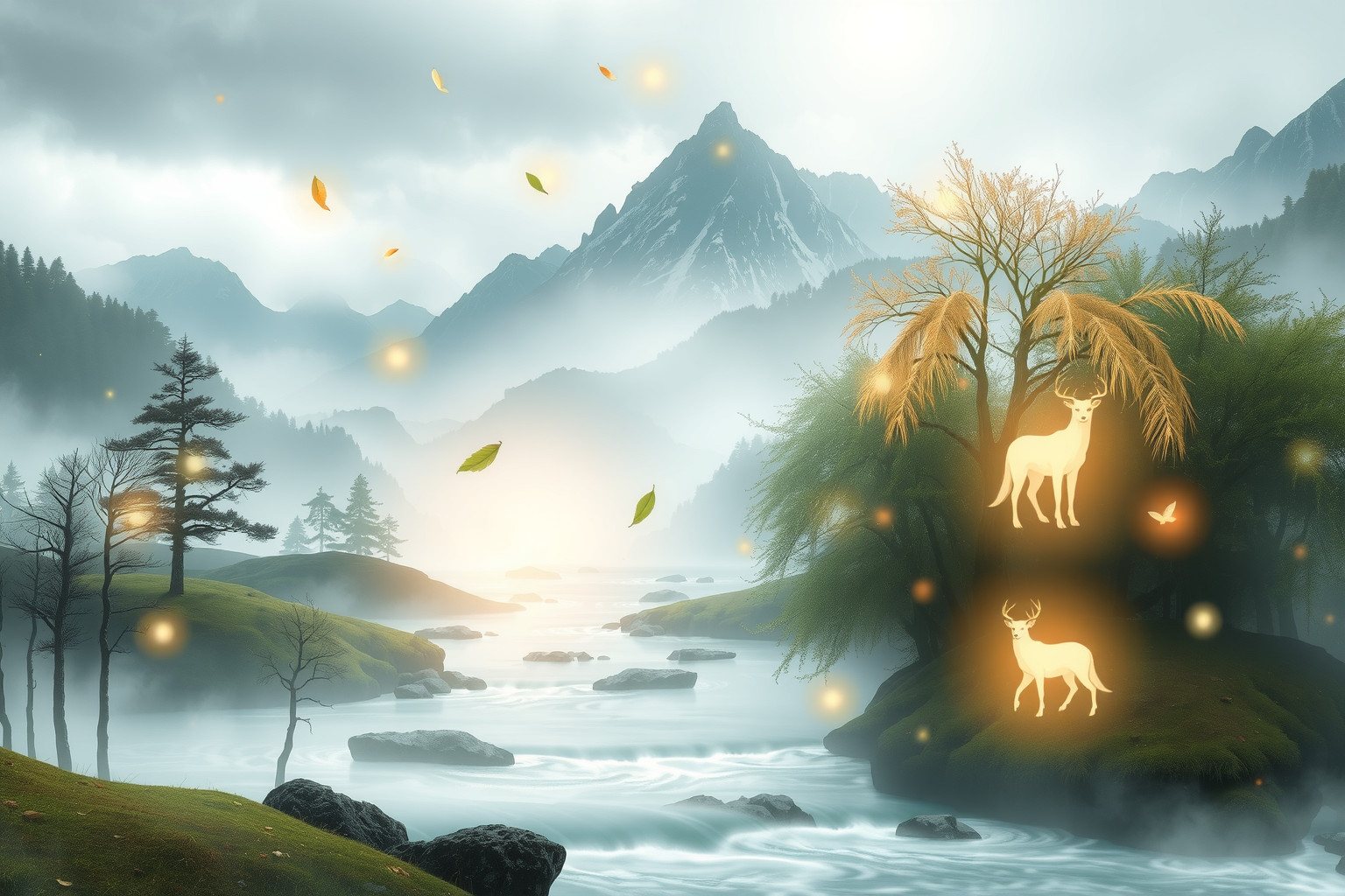 Sognare la natura riflette il desiderio di armonia interiore profonda.