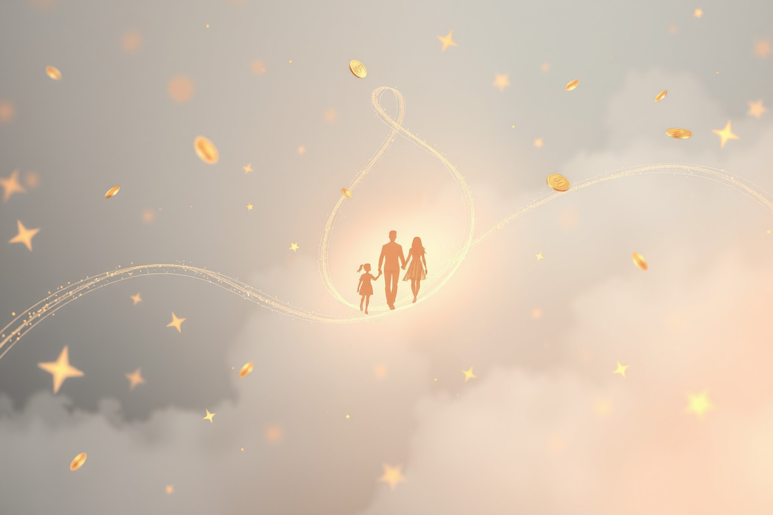 Sognare soldi per viaggiare con la famiglia indica unione e prosperità.