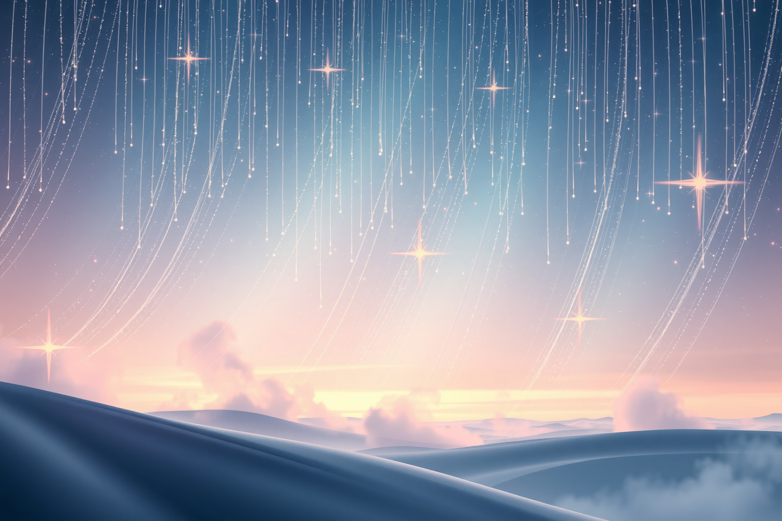 Sognare stelle cadenti simboleggia desideri che presto si realizzeranno.