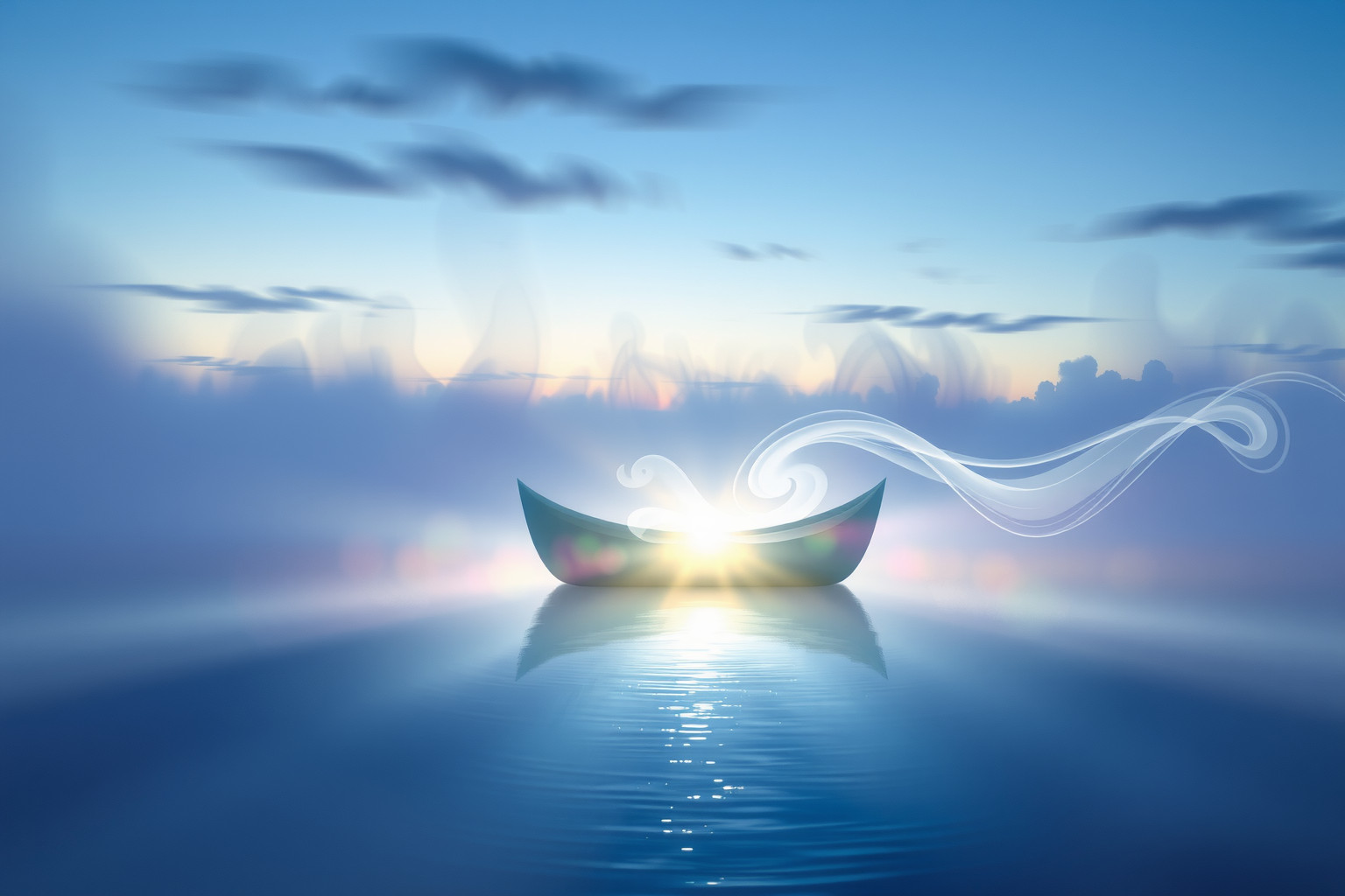 Sognare un dinghy con animali simboleggia avventure emotive condivise.