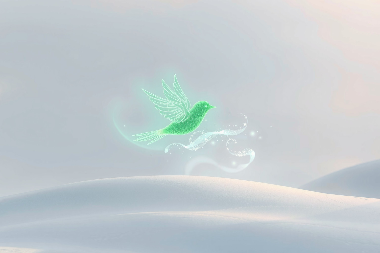 Sognare un fringuello verde in inverno simboleggia speranza e rinascita.