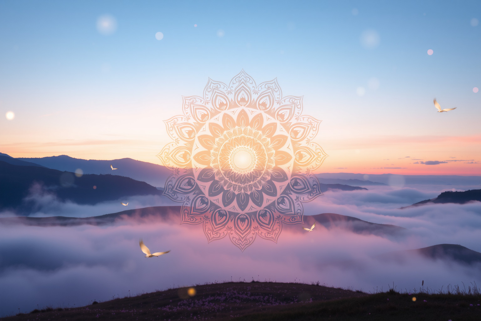 Sognare un mandala naturale simboleggia armonia interiore e rinascita.