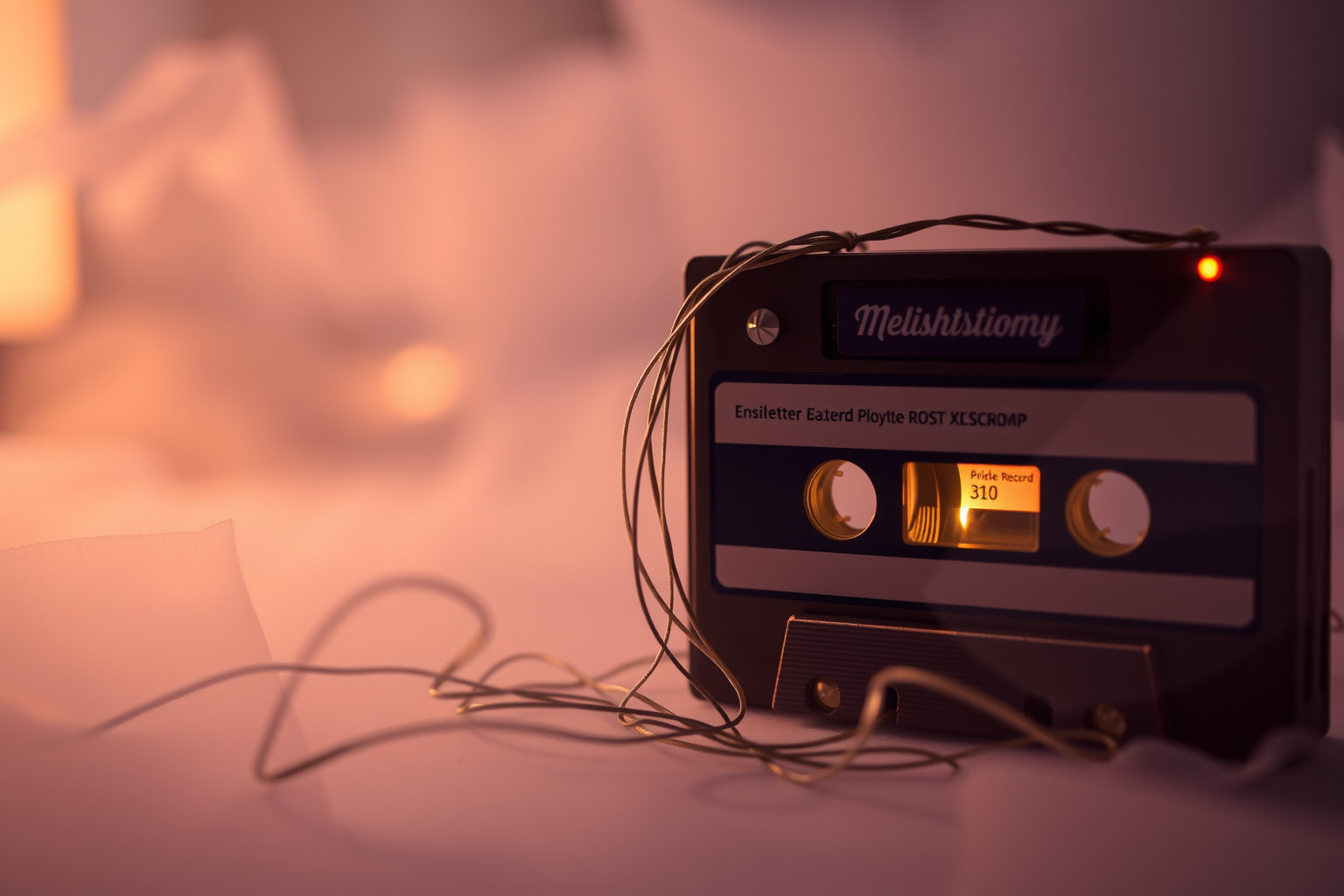 Sognare un registratore cassette con persona cara evoca ricordi profondi.