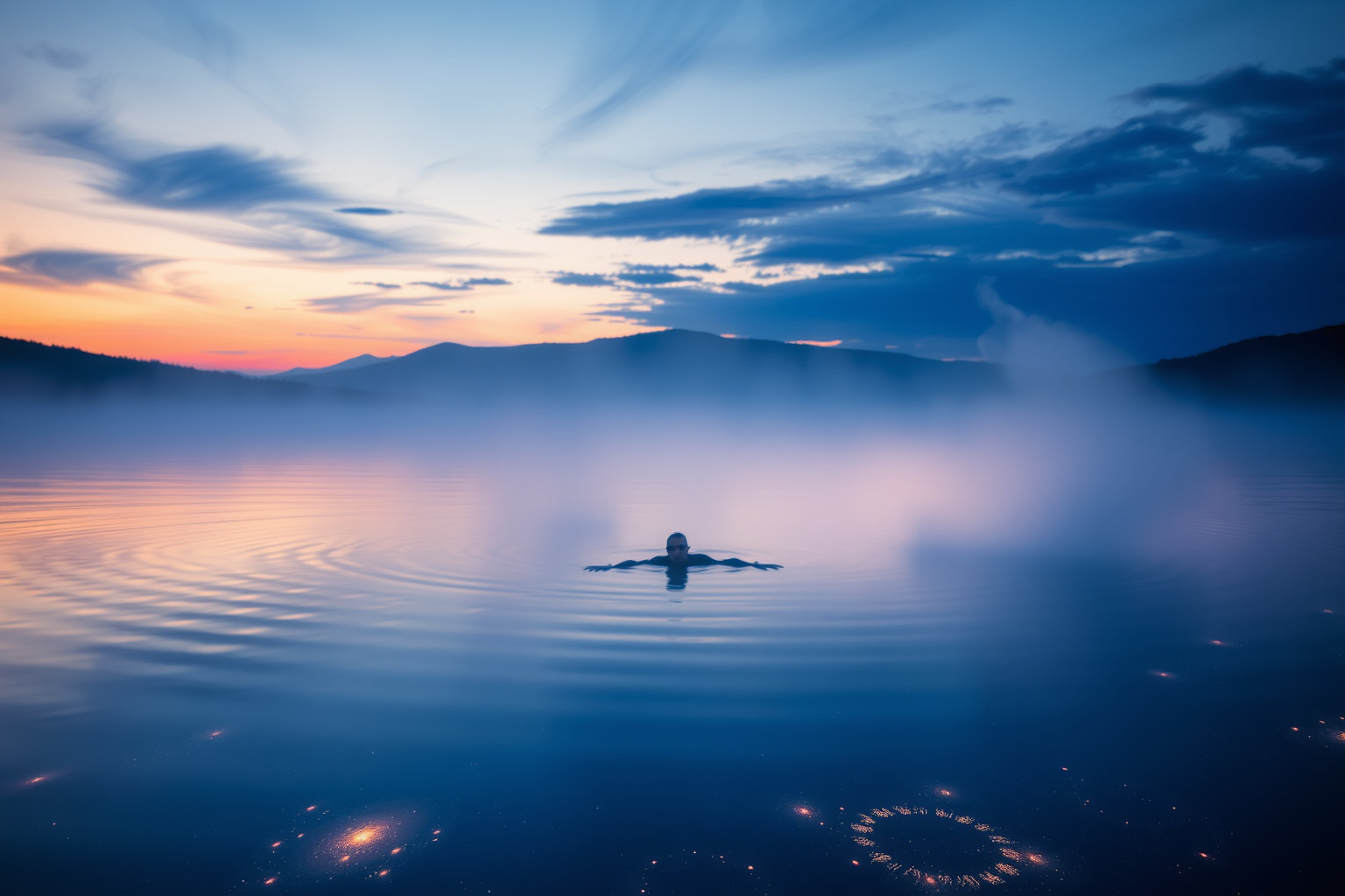 Sognare un subacqueo in lago simboleggia emozioni profonde e nascoste.