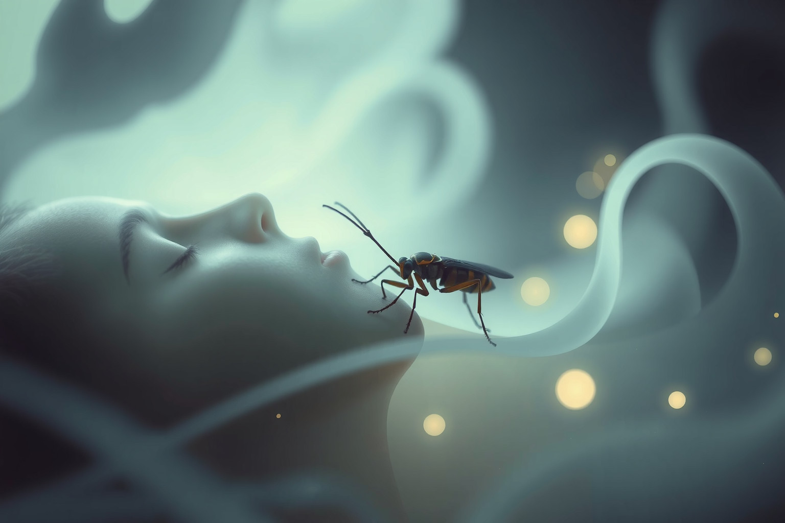 Sognare cimici dal naso lungo simboleggia curiosità e inganno nascosto.