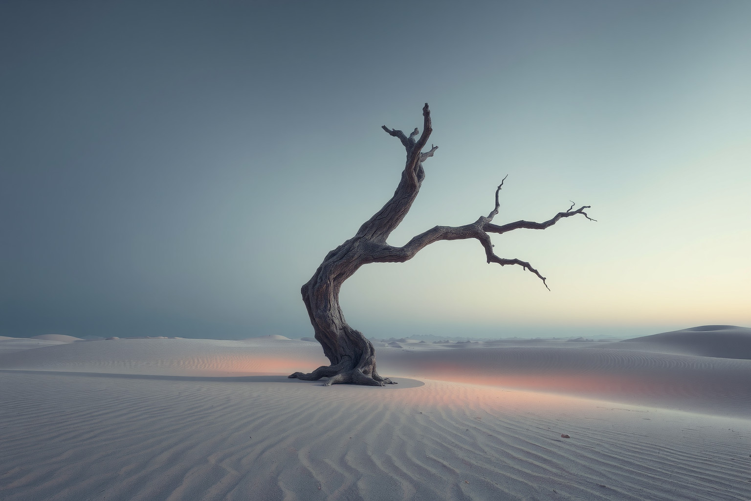 Sognare corteccia nel deserto simboleggia isolamento e profonda solitudine.