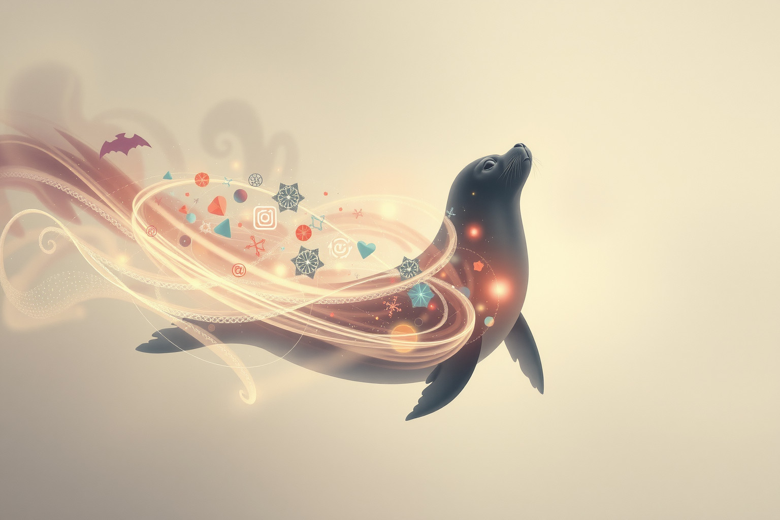 Sognare una foca che parla simboleggia intuizione e comunicazione profonda.