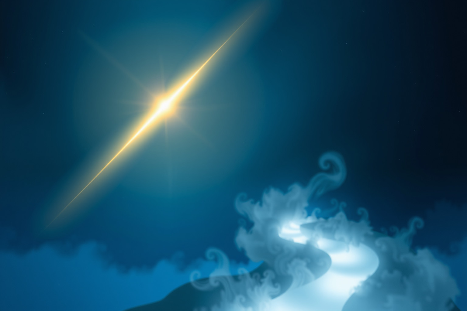 Sognare stelle cadenti indica desideri nascosti che guidano il destino.