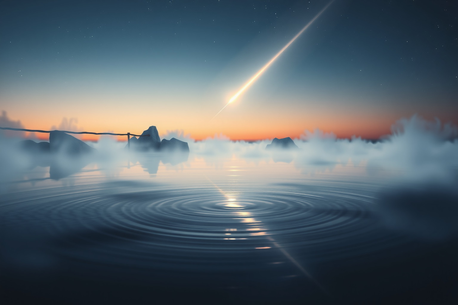 Sognare stelle cadenti riflesso in specchio simboleggia desideri nascosti.