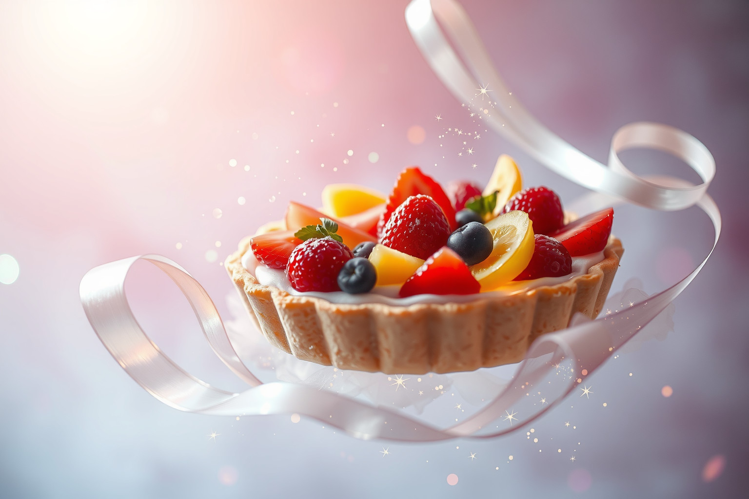 Sognare una torta di frutta perfetta simboleggia prosperità e armonia.