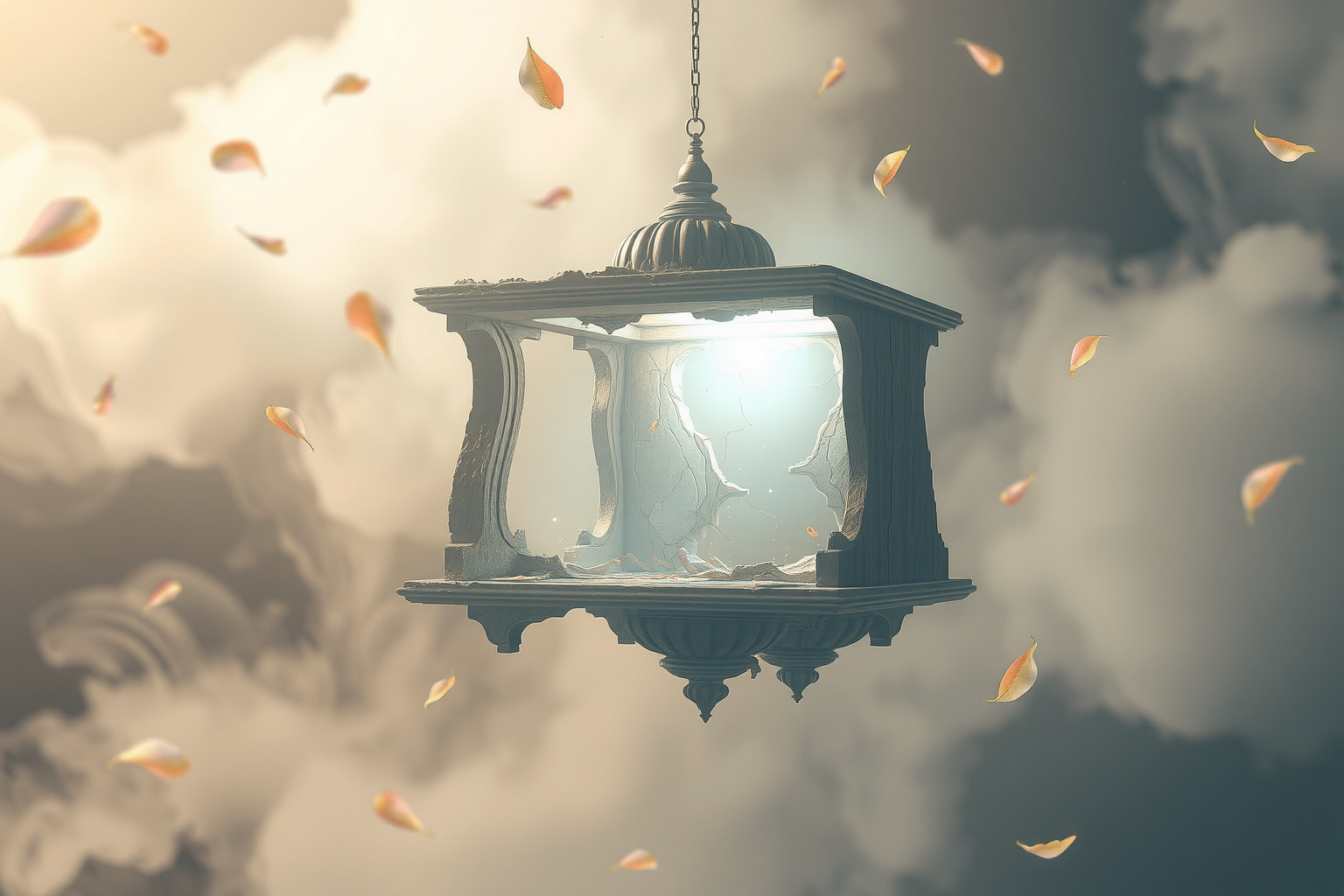 Sognare un'edicola votiva danneggiata simboleggia crisi spirituale imminente.