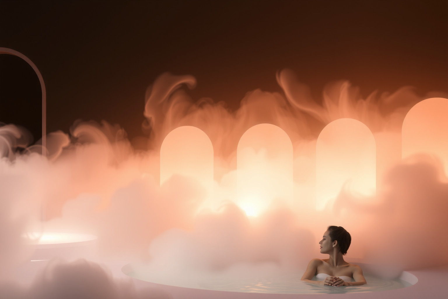 Cinque sogni sui bagni turchi riflettono purificazione e rinascita personale.