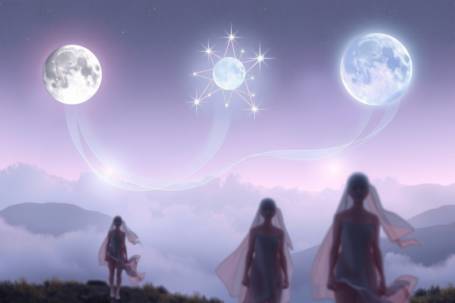 Cinque sogni celesti rivelano emozioni profonde e desideri nascosti.