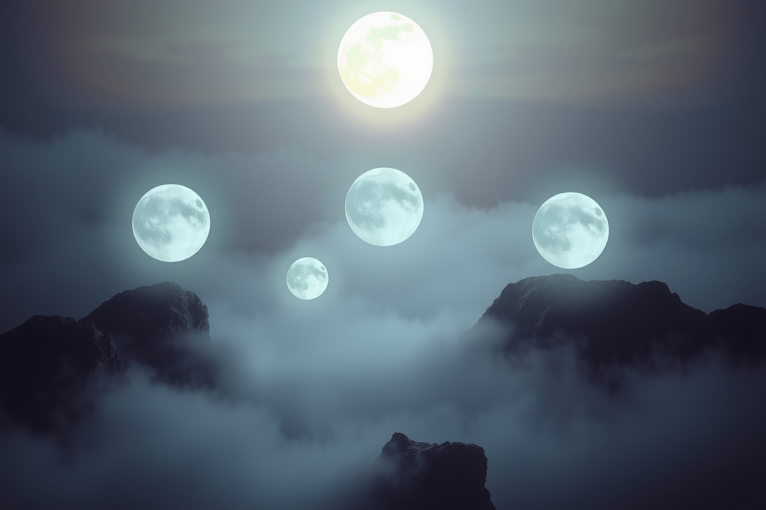 Cinque sogni sulla luna di pietra rivelano emozioni nascoste profonde.